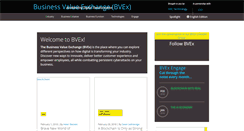 Desktop Screenshot of businessvalueexchange.com